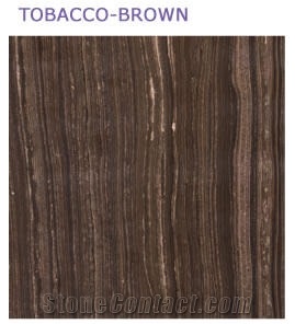 Tobacco Brown Marble Slabs & Tiles, Canada Brown Marble