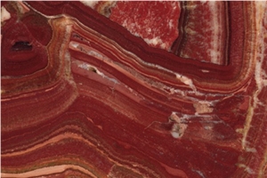 Onice Rosso Orientale Onyx Slabs & Tiles, Italy Red Onyx