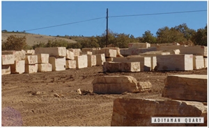 Giallo Mediterranean Limestone Block, Turkey Yellow Limestone