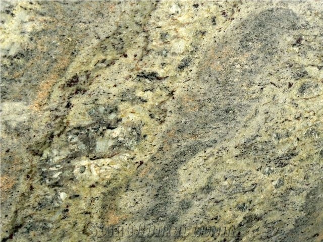 Lemon Ice Granite Slabs & Tiles, India White Granite