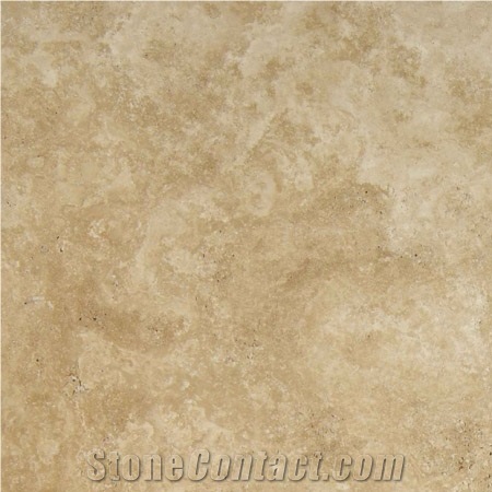 Flax Walnut Travertine Slabs & Tiles, Turkey Yellow Travertine