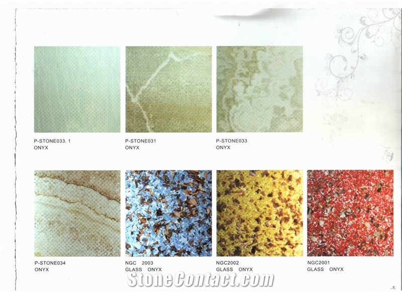 Marble Laminated Veneer (with Glass)