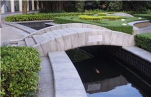 Grey Granite Garden Ornament Bridges