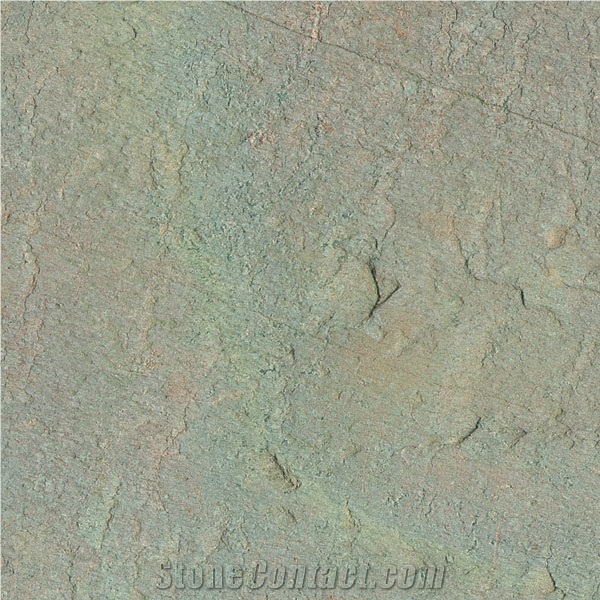 Ocra Green Limestone Slabs & Tiles, India Green Limestone