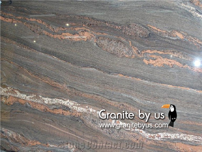Juparana Magma Granite Slabs & Tiles