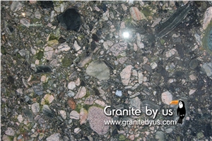 Verde Marinace Granite Slabs & Tiles, Brazil Green Granite