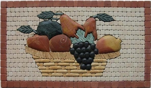 Fruit Basket Small (Mural) - KEML-053