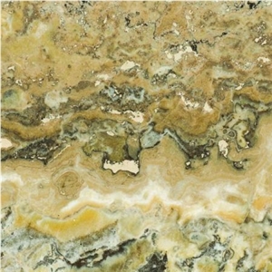 Antique Onyx Travertine Slabs & Tiles, Turkey Yellow Travertine