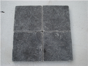 Blue Limestone Honed and Tumbled Tile 1