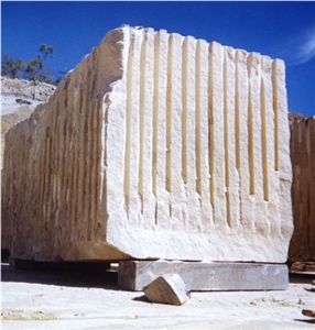 Beige Sandstone Blocks