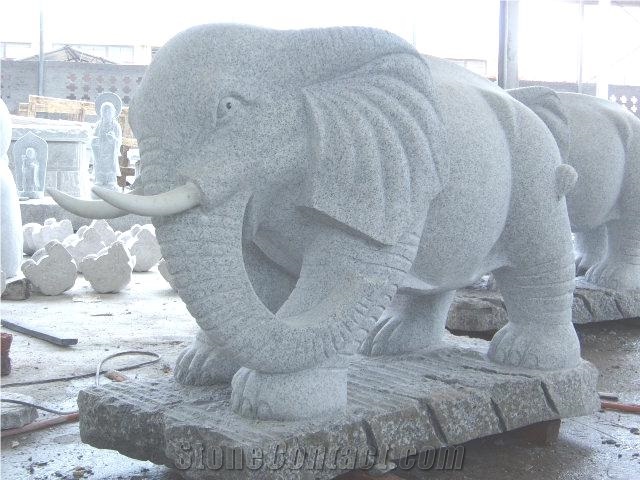 Granite Animal Sculpture