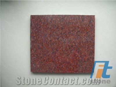 Red Pearl Granite Slabs & Tiles, India Red Granite