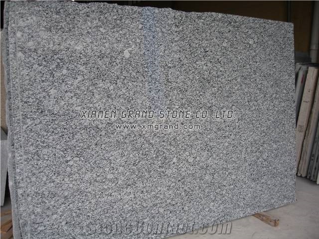 White Wave Granite Slab, China White Granite