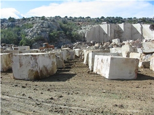 Caramel Travertine Blocks, Mexico Beige Travertine