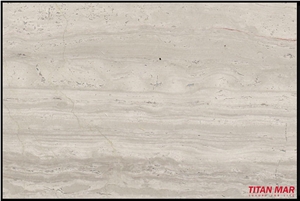 White Timber - Wooden Marble, White Wood Grain Marble Slabs & Tiles