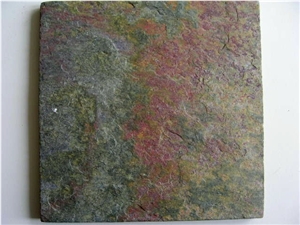 Multi Color Green Slate, Stone Green Slate Slabs & Tiles