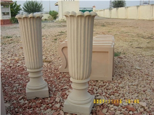 White Sandstone Pots