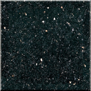 Black Galaxy Granite Slabs & Tiles, China Black Granite