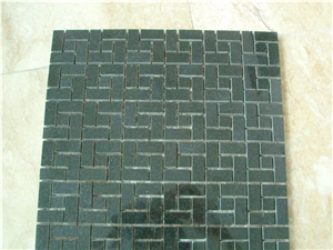 Ema-130 Green Granite Mosaic