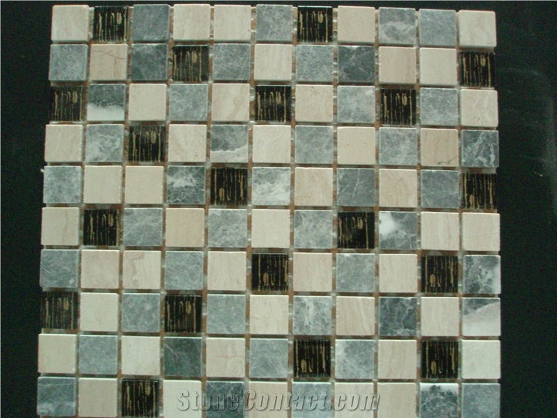 Ema-131 Marble Mix Mosaic