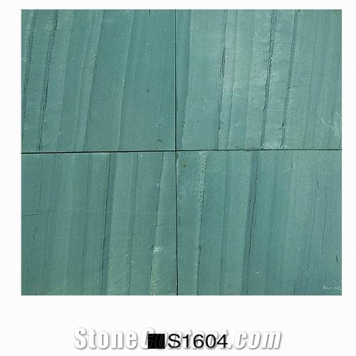China Green Slate Tile S1604