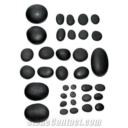 Black Basalt Massage Stone, Black Basalt Bath Accessories
