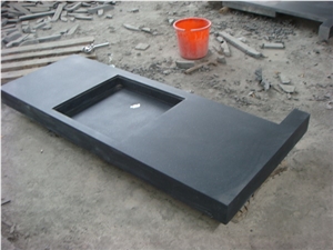 G684 Black Basalt Countertops