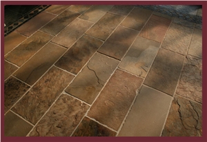 African Sun Slate Floor Tile