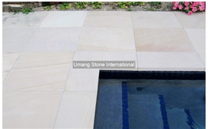 Mint Honed Sandstone Pool Coping