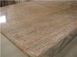 Raw Silk Granite Countertops, Pink Granite Countertops