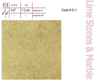 Jerusalem Gold Medium Limestone Slabs & Tiles, Israel Yellow Limestone