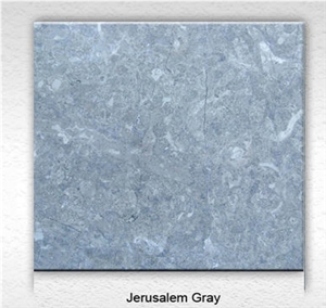 Jerusalem Grey Limestone Brushed Slabs & Tiles, Israel Grey Limestone