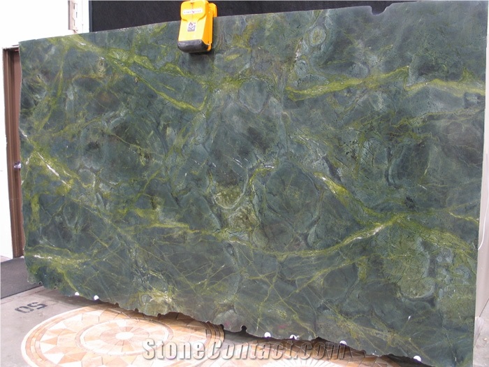 Green Peace Granite Slabs, Brazil Green Granite