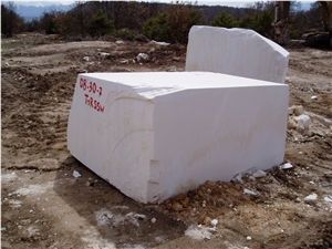 Bianco Sivec Marble Blocks