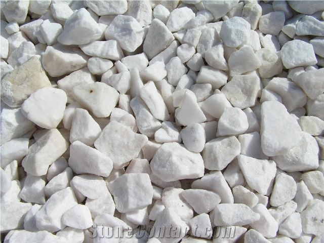 Bianco Sivec White Marble Gravel Dolomite