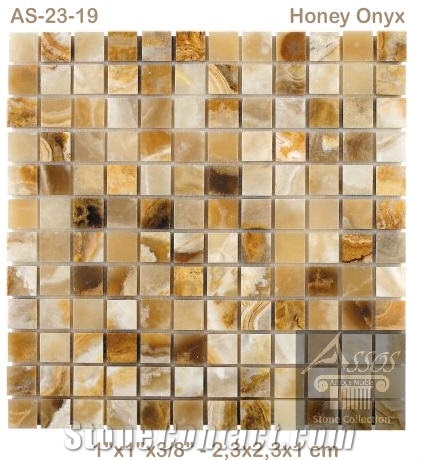 Honey Onyx Light Mosaic