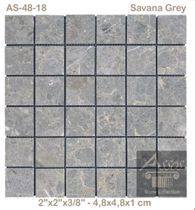 Tundra Grey Mosaic, Savana Grey Mosaic