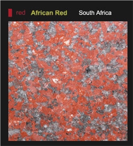 African Red Granite Slabs & Tiles