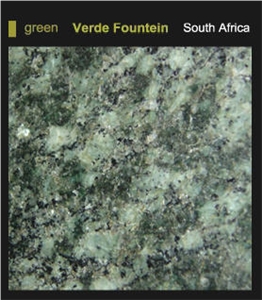 Verde Fontaine Granite Slabs & Tiles, South Africa Green Granite
