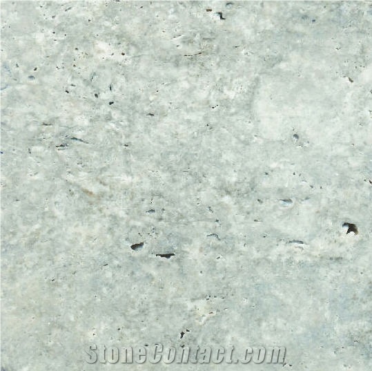 Afyon Silver Travertine Slabs & Tiles, Turkey Grey Travertine