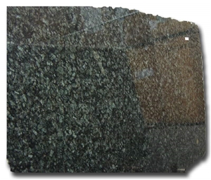 Verde Peacock Granite Slab