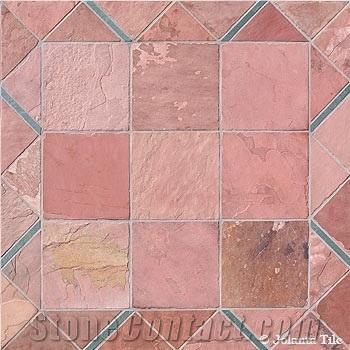 Cinnamon Red Slate Slabs & Tiles