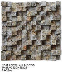 Split Face 3D Mosaic