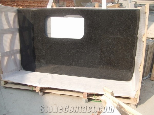 China Black Granite Countertop