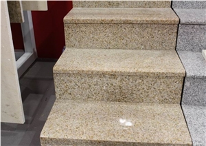 G682 Granite Steps, Yellow Granite Steps
