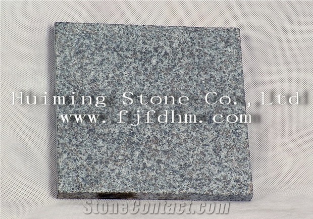 China Minor Sapphire Granite Flamed+Brushed Tiles