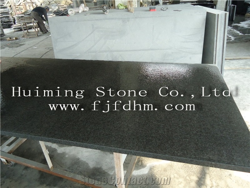 G684 Flamed Granite Slab Construction Material