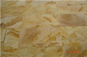 Teak Wood Marble Slabs & Tiles
