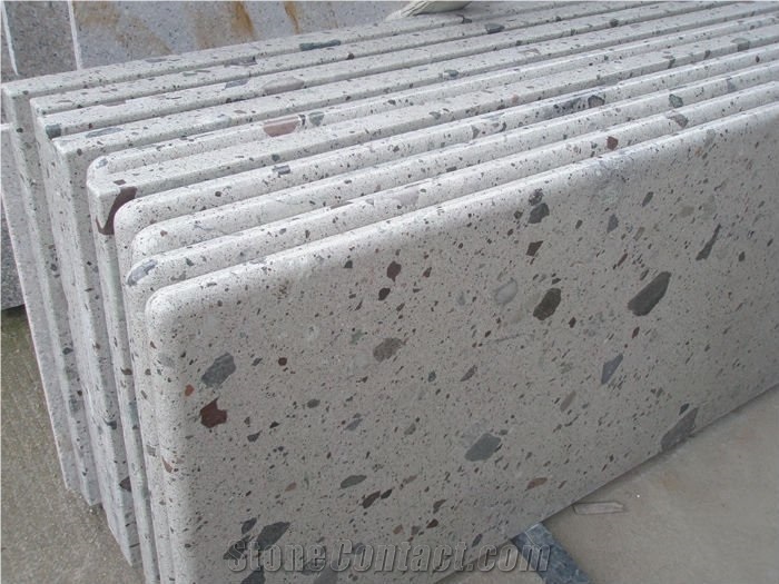 White Quartz Stone Countertop