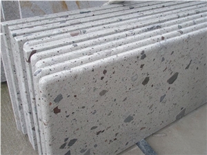 White Quartz Stone Countertop